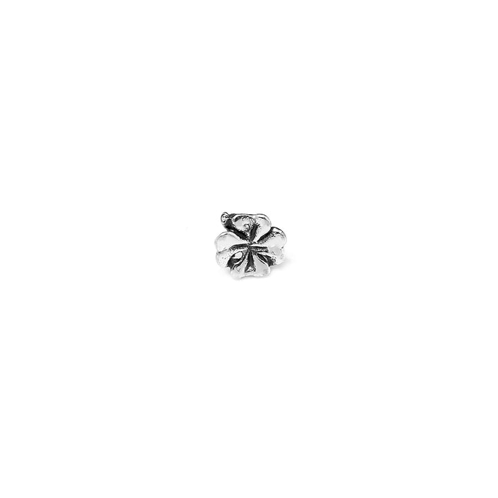 Giovanni Raspini Four Leaf Clover Earrings - 925 Silver Earrings - 08005/1