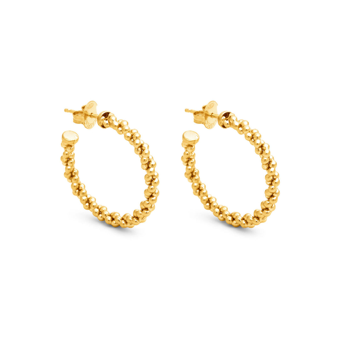 Giovanni Raspini Orecchini Cerchio Treccia Medi 12364