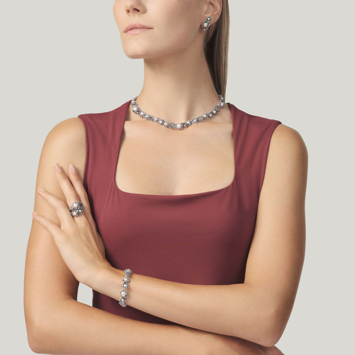 Giovanni Raspini Orecchini Blossom Grandi argento 12488