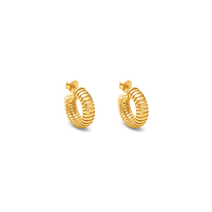 Giovanni Raspini orecchini tubogas Orecchini in Argento 925 placcato oro 18 kt 12543