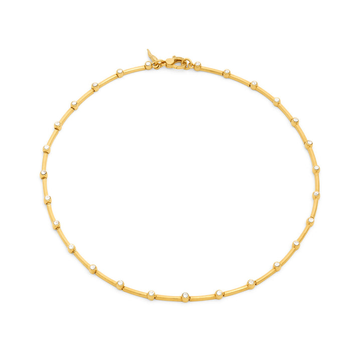 Giovanni Raspini collana satellite Collana in Argento 925 placcato oro 18 kt e zirconi 12554