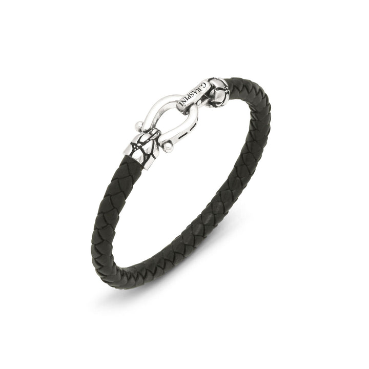 Giovanni Raspini bracciale cuoio croco Bracciale in Argento 925 e cuoio 12568