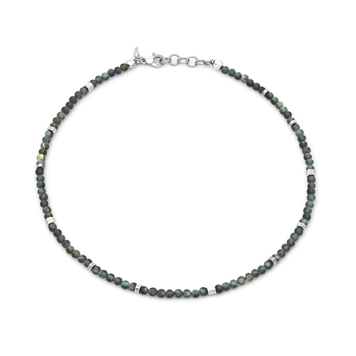 Giovanni Raspini collana tango diaspro Collana in Argento 925 e diaspro verde 12574
