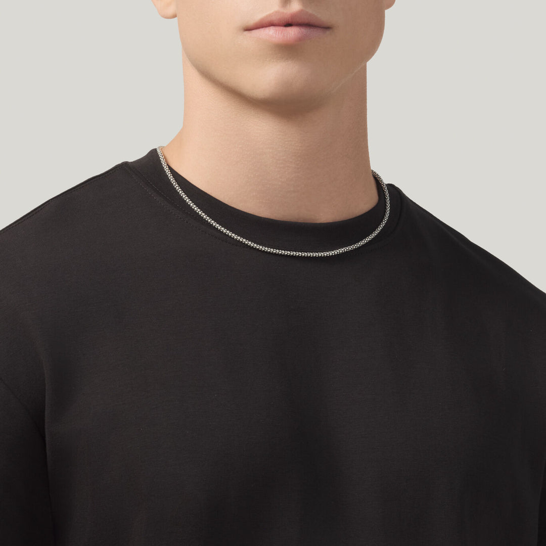 Giovanni Raspini collana maglia popcorn Collana in Argento 925 12578