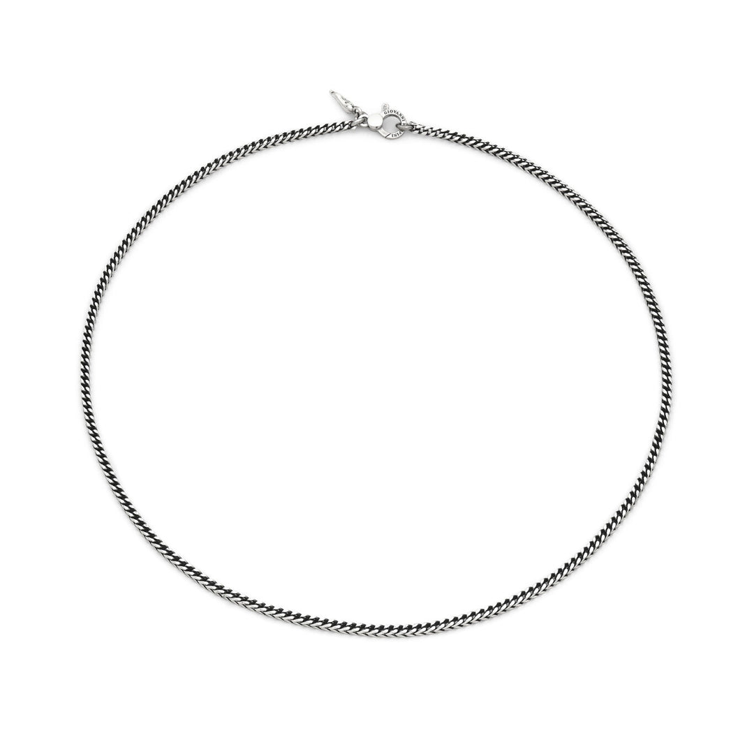 Giovanni Raspini collana grumetta quadra piccola Collana in Argento 925 12579