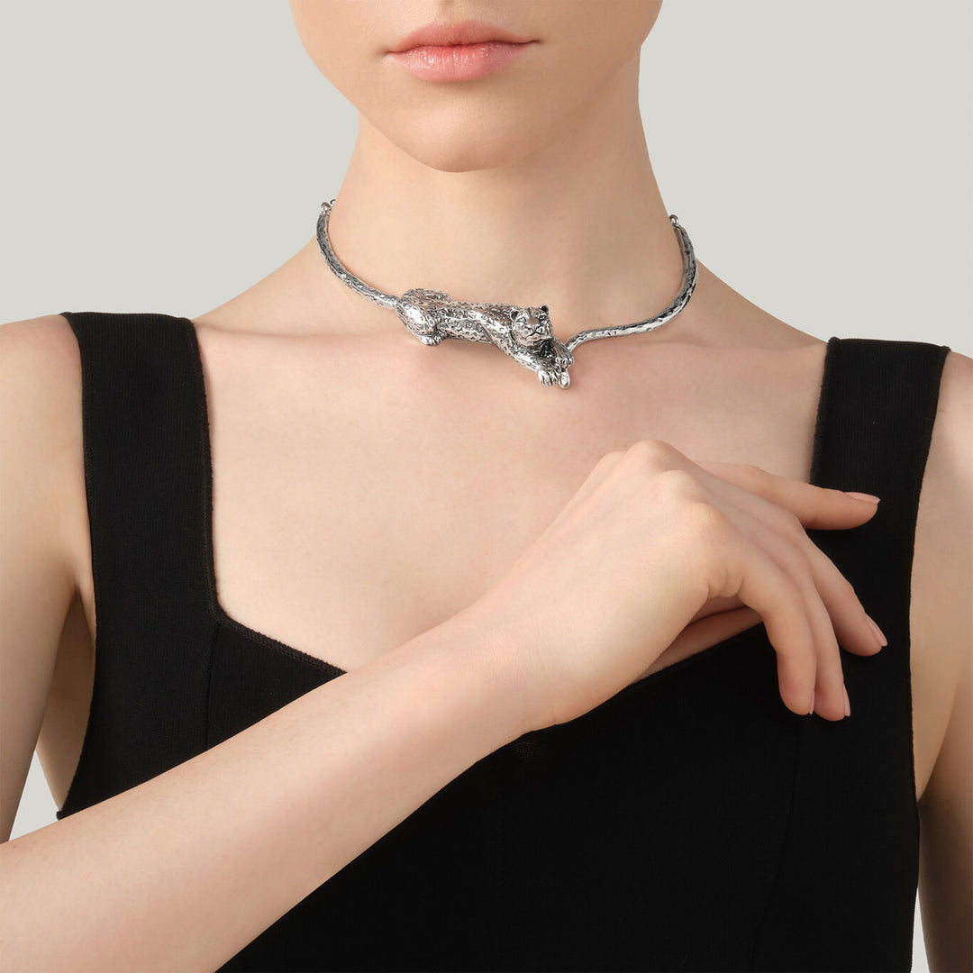 Giovanni Raspini collana leopardo Collana in Argento 925 12586