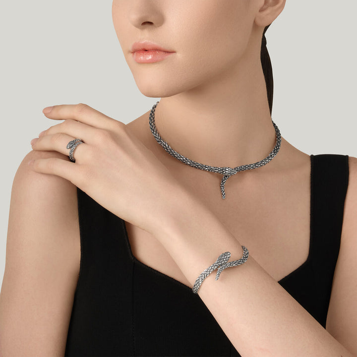 Giovanni Raspini bracciale serpente Bracciale in Argento 925 12591