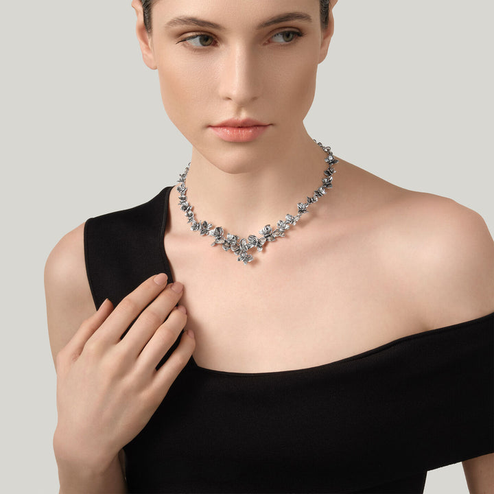 Giovanni Raspini collana farfalle Collana in Argento 925 12602