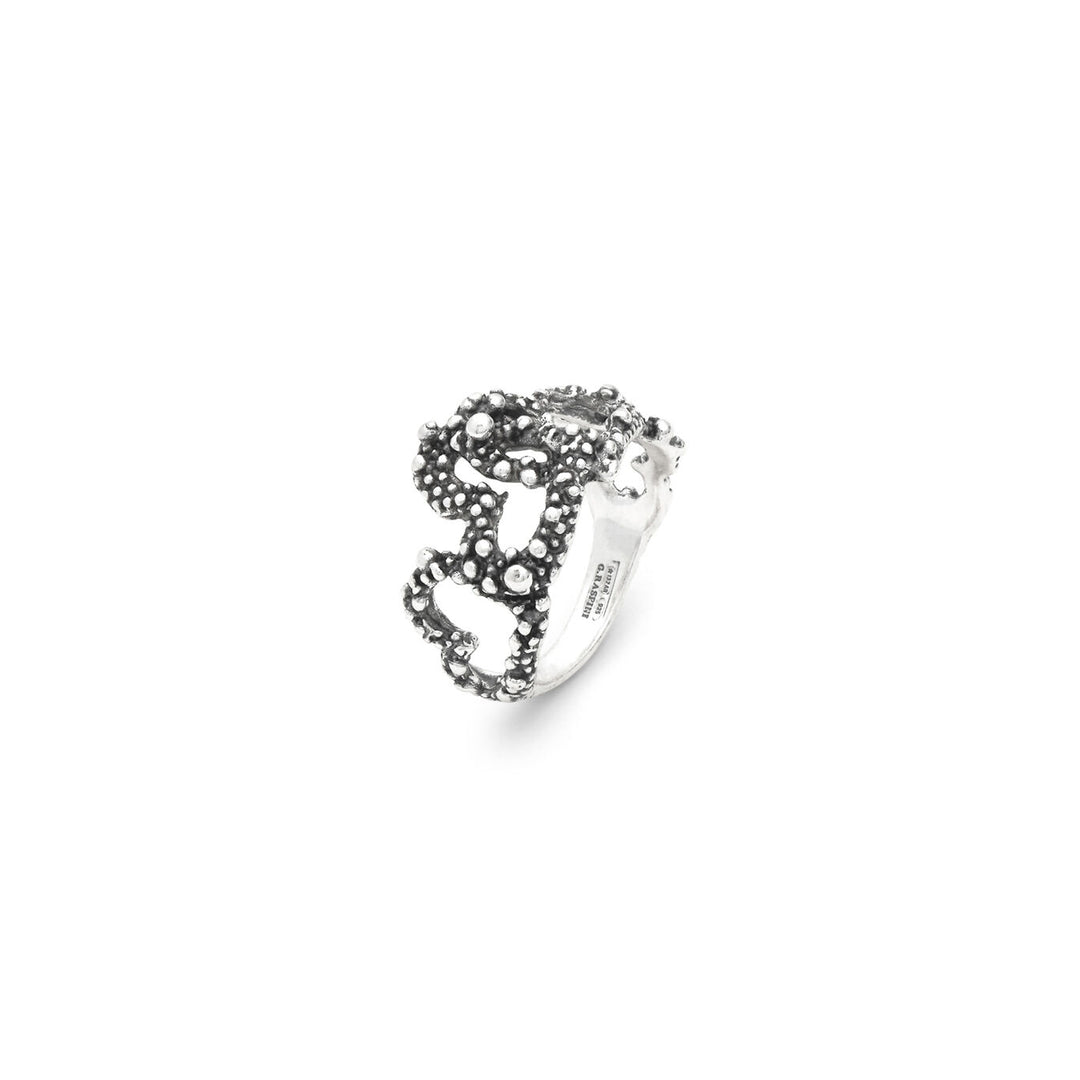 Giovanni Raspini anello cuori Anello in Argento 925 12614