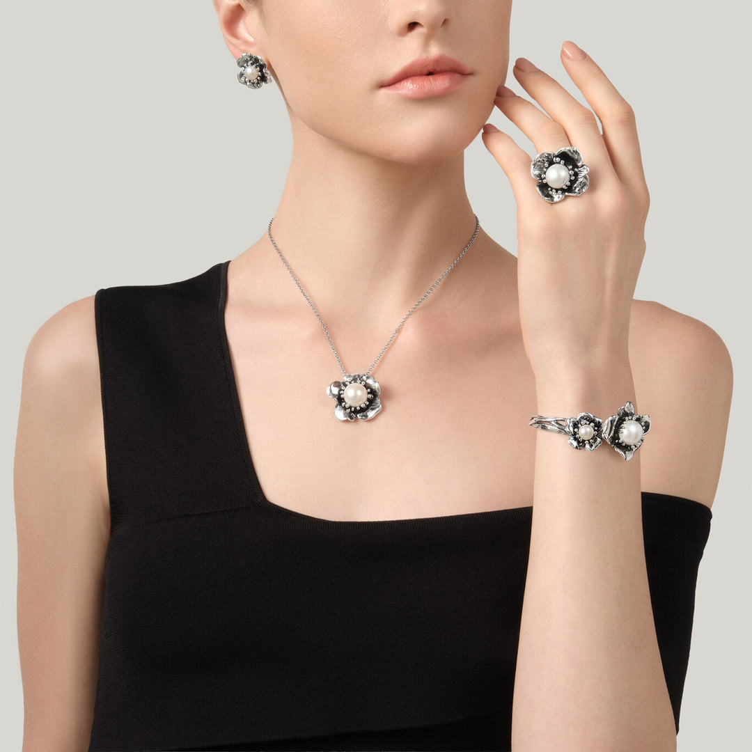 Giovanni Raspini bracciale magnolia Bracciale in Argento 925 12637