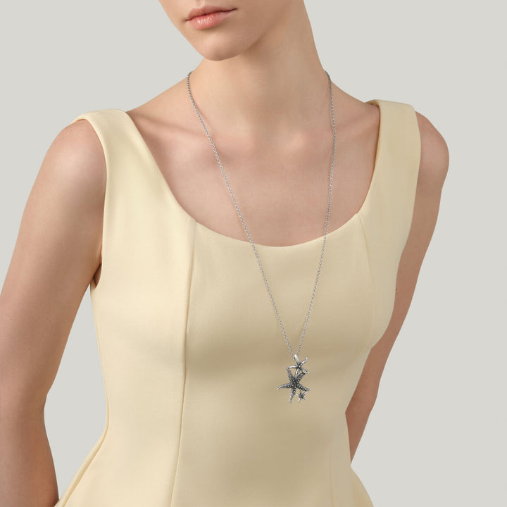 Giovanni Raspini pendente stelle marine Collana in Argento 925 12644
