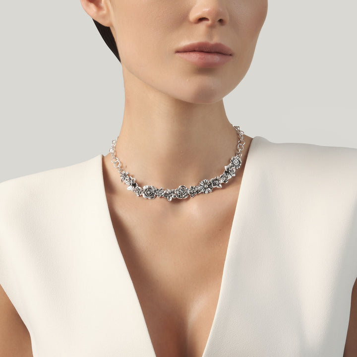 Collier Bouquet Giovanni Raspini - Collier en argent 925 - 12696
