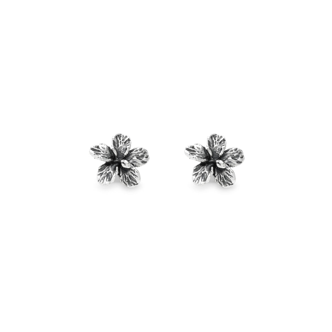 Giovanni Raspini Hibiskus-Ohrringe – Ohrringe aus 925er Silber – 12699