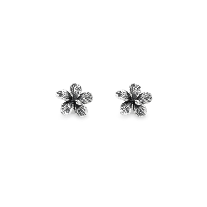 Giovanni Raspini Hibiskus-Ohrringe – Ohrringe aus 925er Silber – 12699