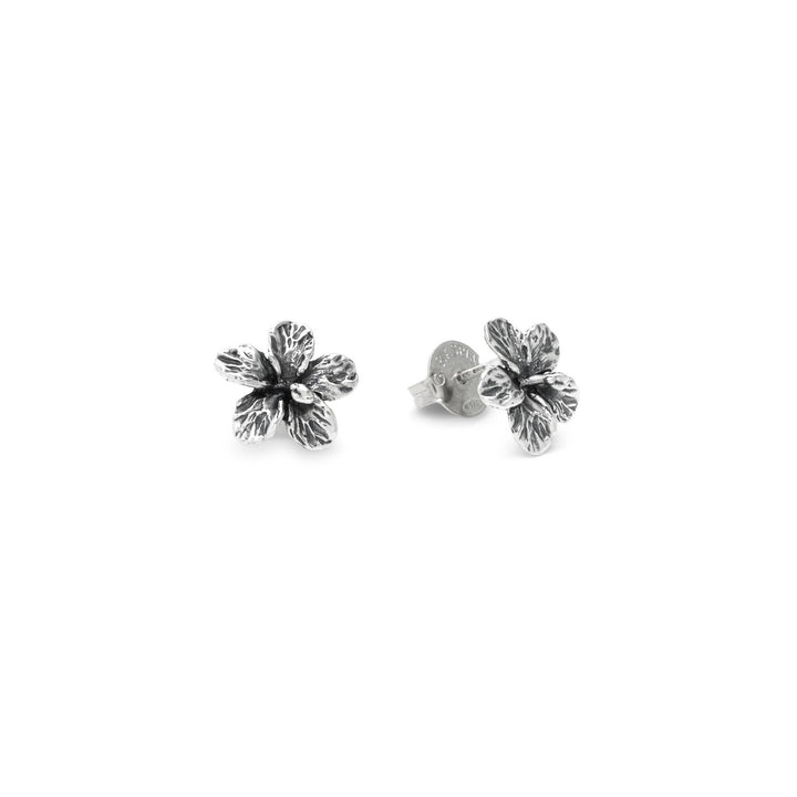 Giovanni Raspini Hibiskus-Ohrringe – Ohrringe aus 925er Silber – 12699