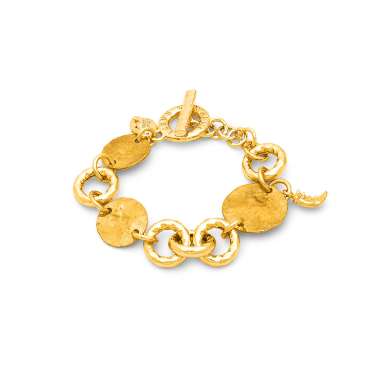 Giovanni Raspini Bracciale Dakota bronzo dorato N0010