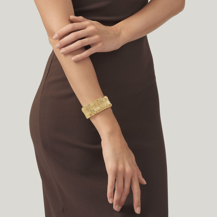 Giovanni Raspini Bracciale Santa Fe bronzo dorato N0025