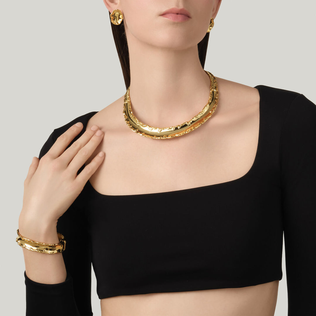 Giovanni Raspini bracciale yuma Bracciale placcato oro 18 kt N0036