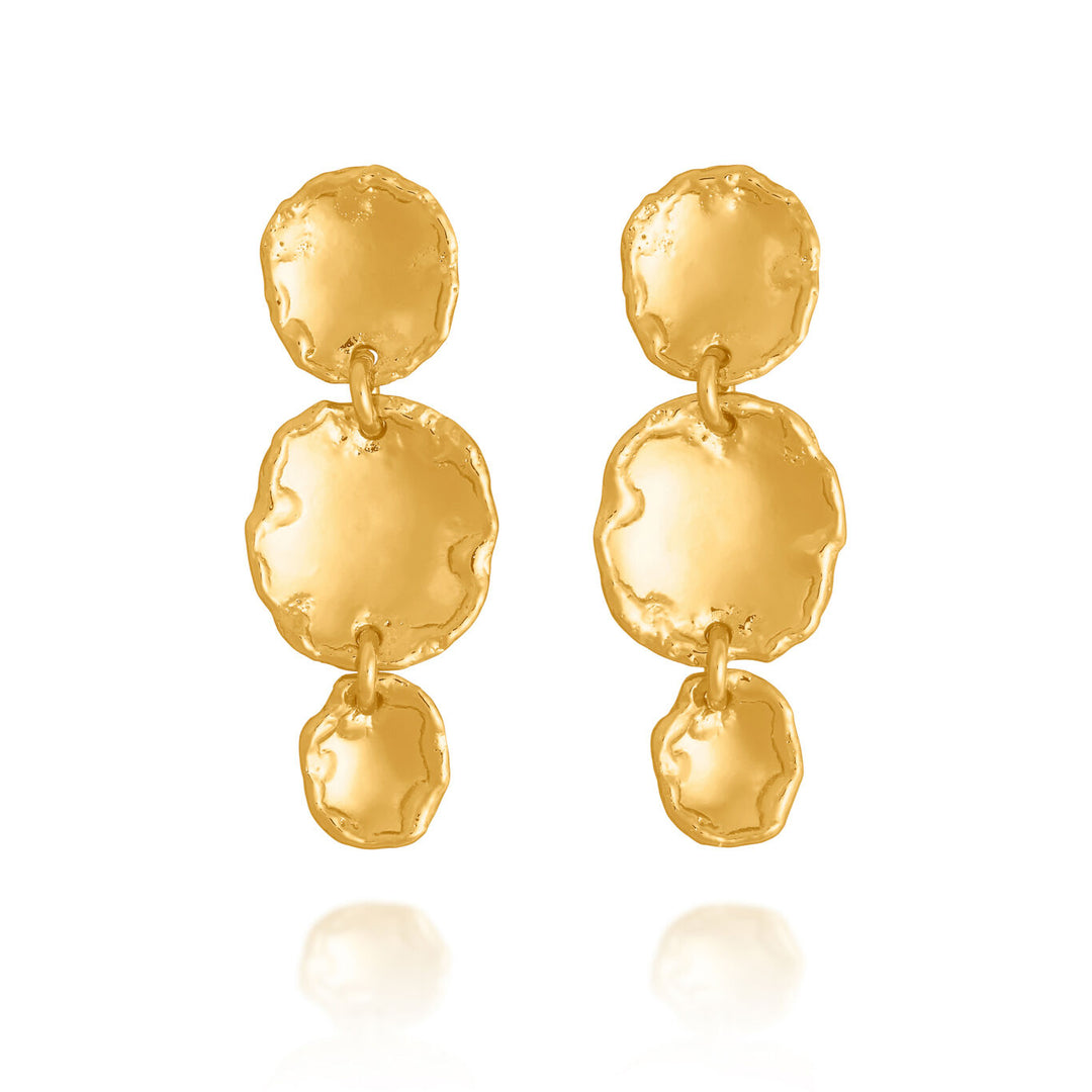 Giovanni Raspini orecchini cascata yuma Orecchini placcato oro 18 kt N0037