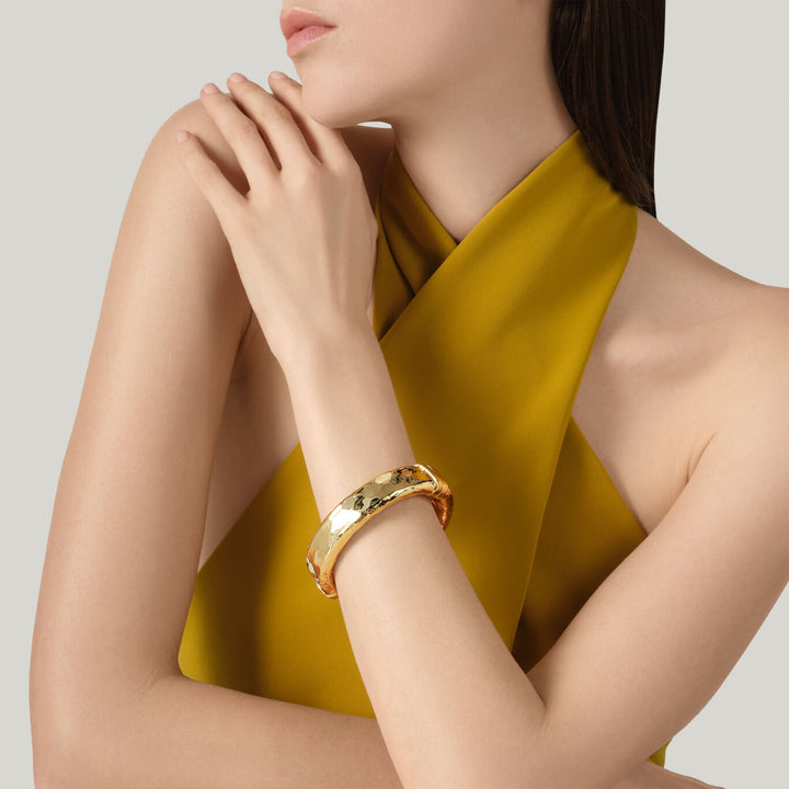 Giovanni Raspini bracciale jasmine grande Bracciale placcato oro 18 kt N0052