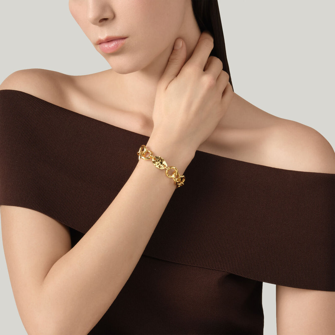 Giovanni Raspini bracciale montana Bracciale placcato oro 18 kt N0067