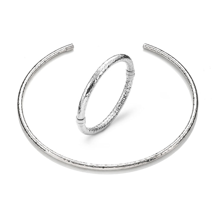 Giovanni Raspini set rock Collana e bracciale in Argento 925 X01616