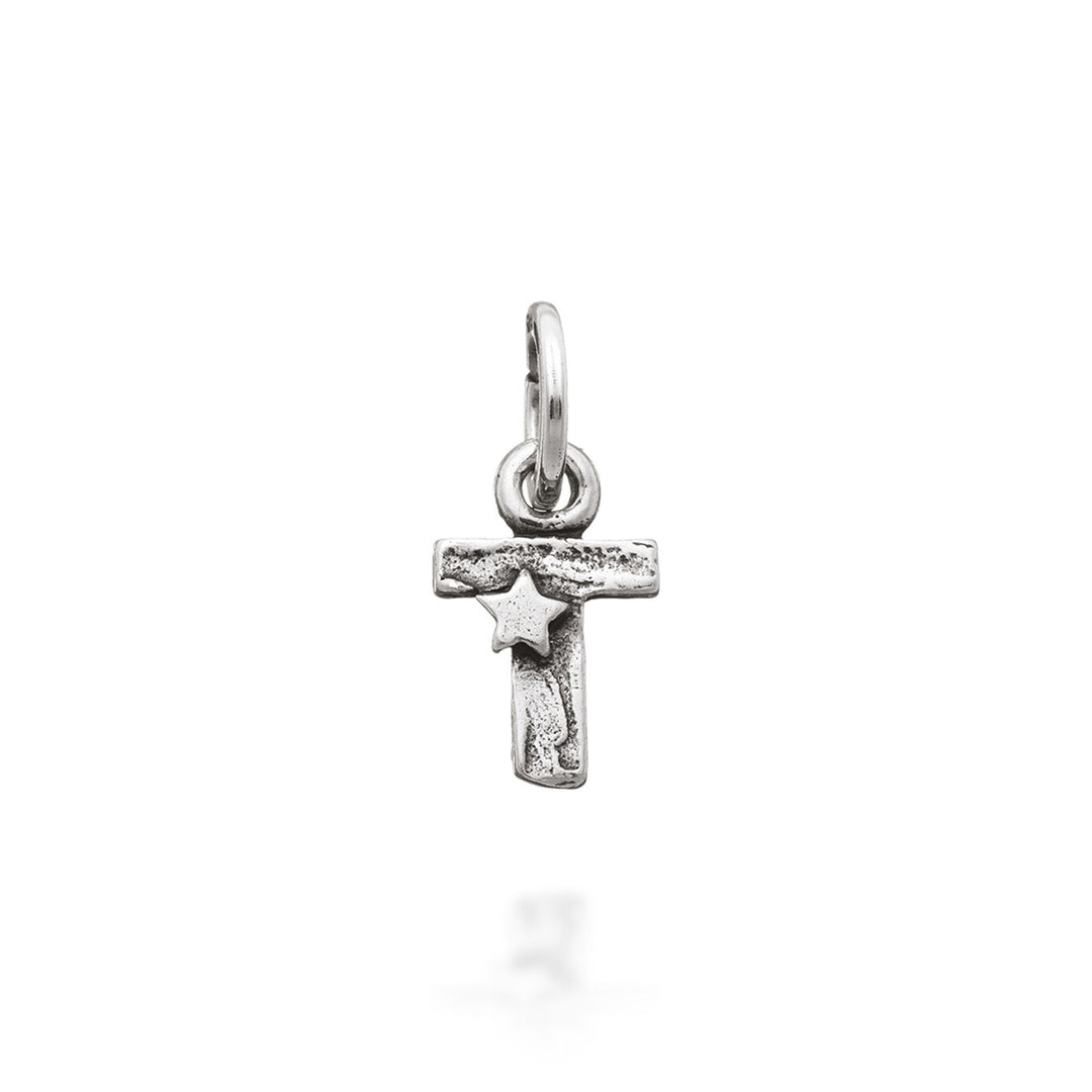 Giovanni Raspini Charm "T" con stelle 6664