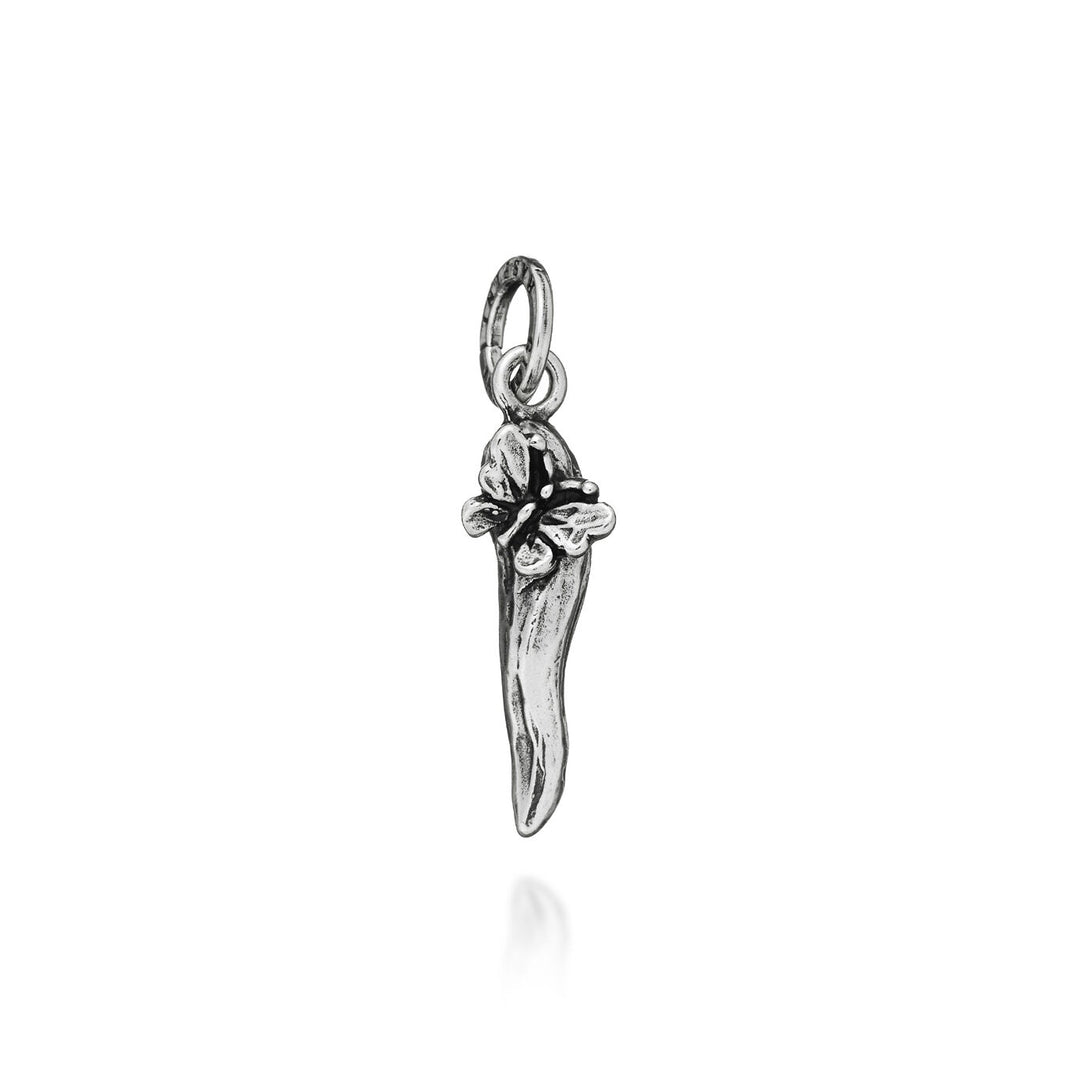 Giovanni Raspini charm corno piccolo farfalla Charm in Argento 925 08769