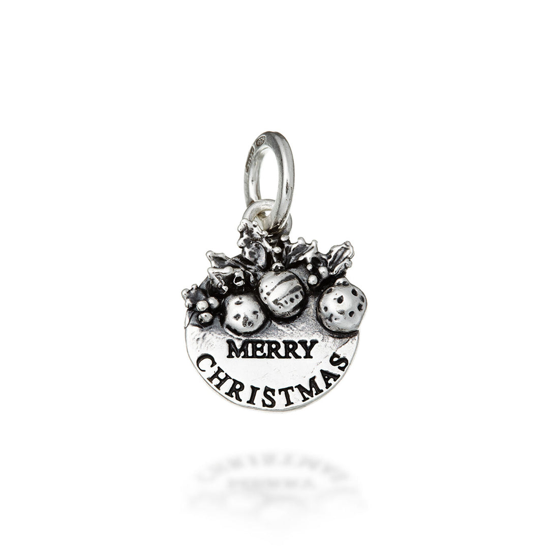 Giovanni Raspini Charm Medaglia Merry Christmas 10418