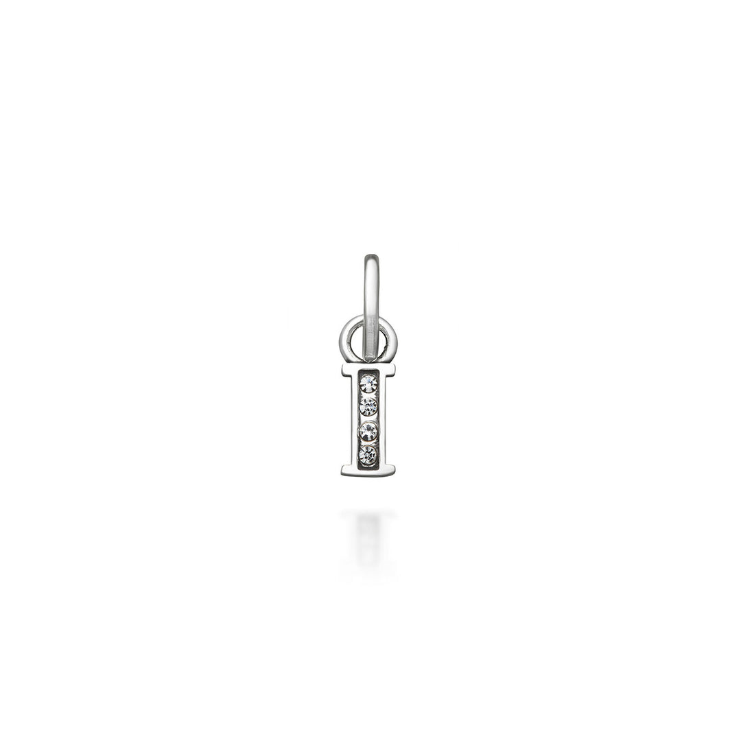 Giovanni Raspini Mini Charm "I" Crystal 12147