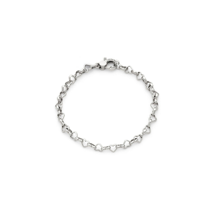 Giovanni Raspini bracciale catena cuori Bracciale in Argento 925 12619