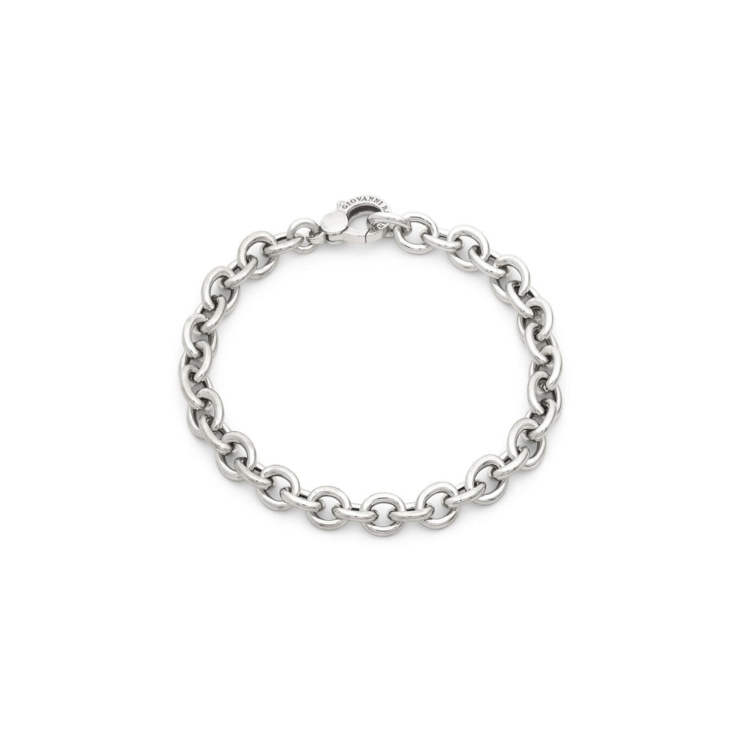 Giovanni Raspini bracciale catena "m" Bracciale in Argento 925 12623