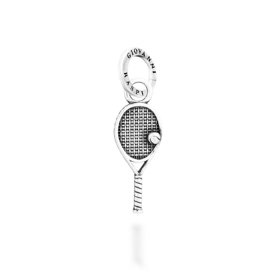 Giovanni Raspini Small Tennis Racket Charm - Silver Charm - 12769