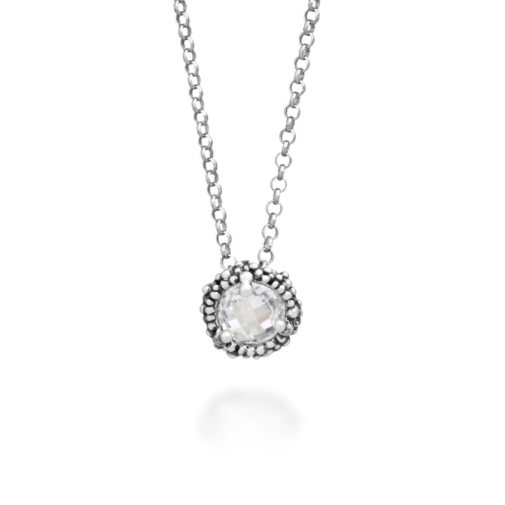 Giovanni Raspini collana girocollo Shine Mini argento 925 zircone 11999