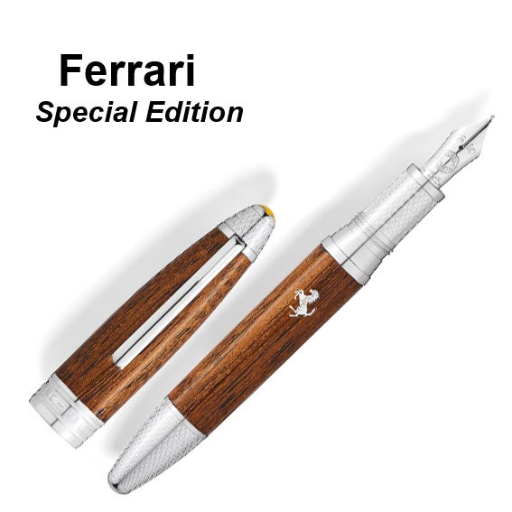 Montblanc stilografica Meisterstück Great Masters Ferrari Tailor Made Classica Edizione Speciale punta M 131318