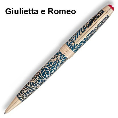 Montblanc penna a sfera Media Meisterstück Romeo e Giulietta Solitaire 132932