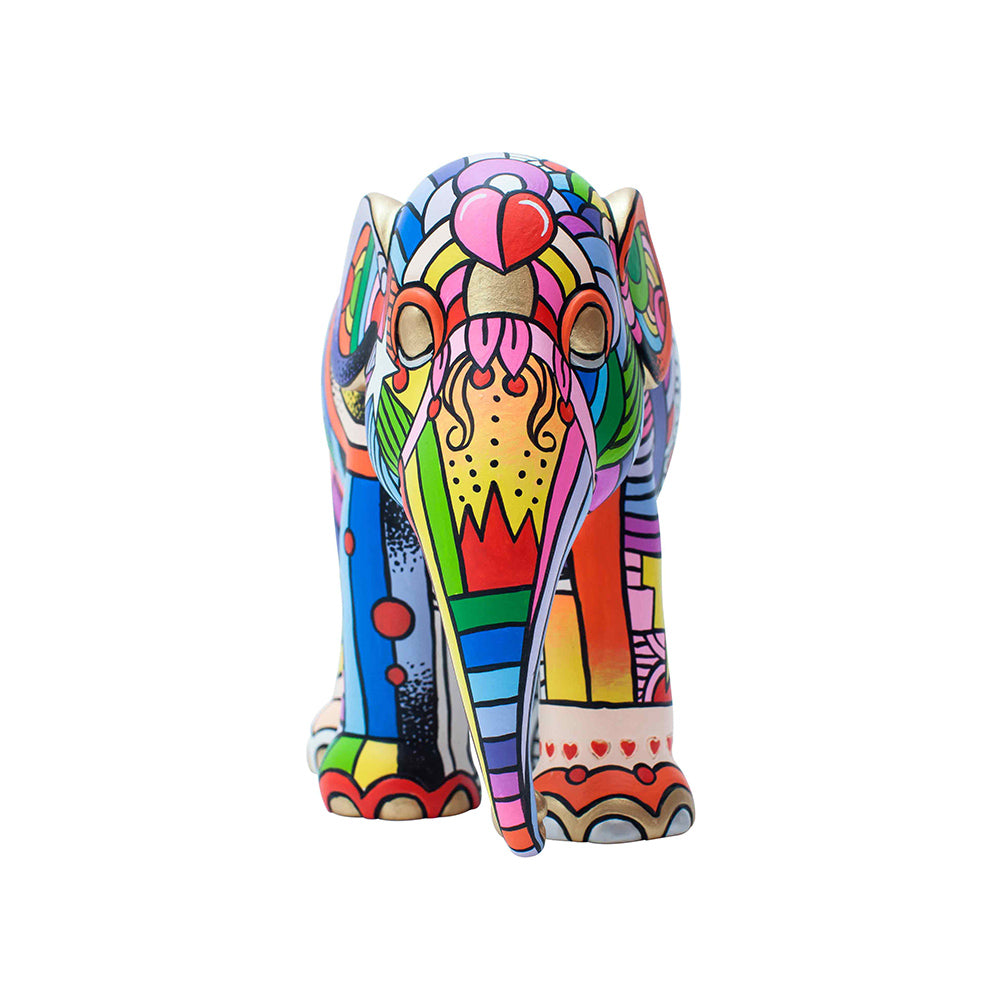 Elephant Parade elefante Peace, Love and Music 15cm Limited Edition 3000 pezzi