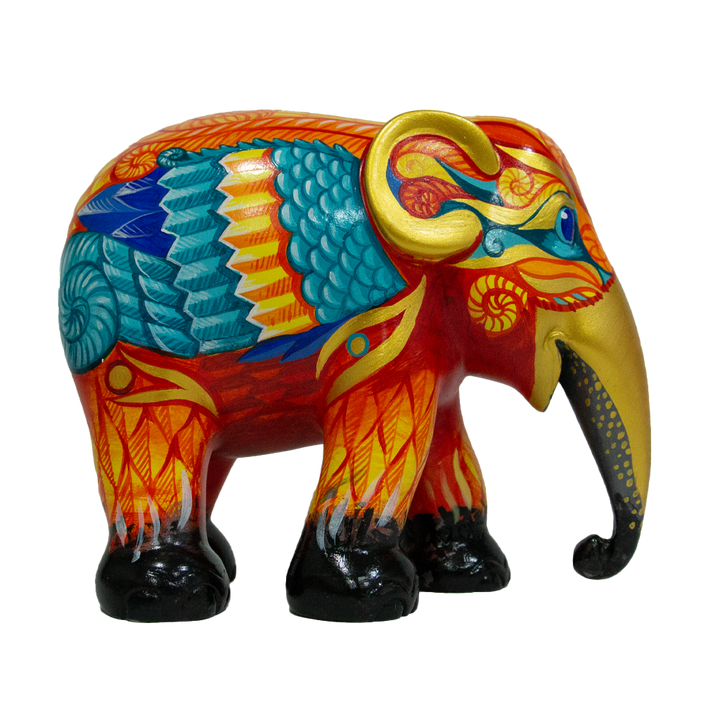 Elephant Parade elefante Phoenix of the Ashes 15cm Limited Edition 3000 PHOENIX OF THE ASHES 15