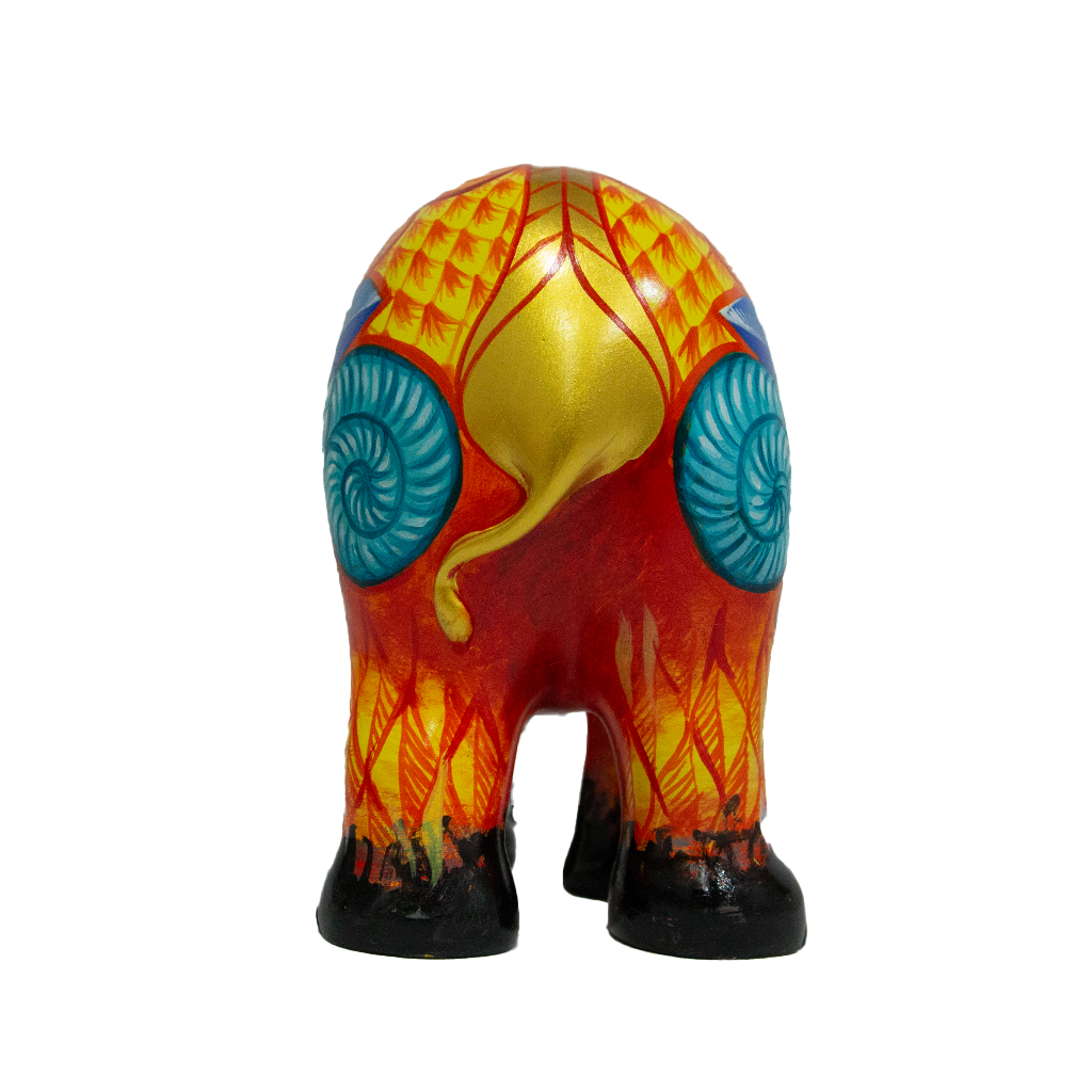 Elephant Parade elefante Phoenix of the Ashes 15cm Limited Edition 3000 PHOENIX OF THE ASHES 15
