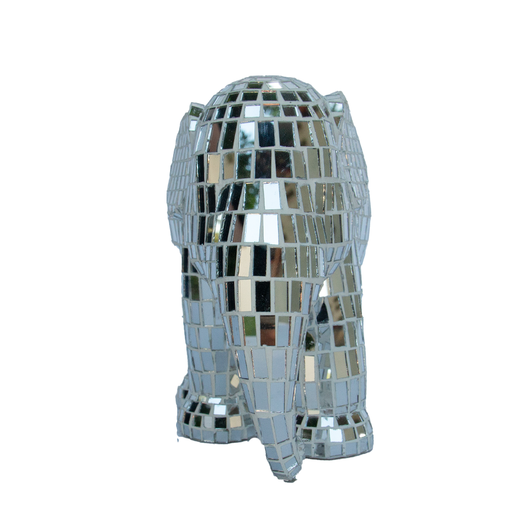 Elephant Parade elefante Disco Disco Silver 15cm Limited Edition 3000 DISCO DISCO SILVER 15