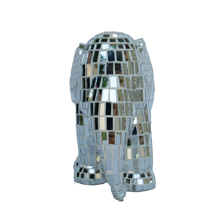 Elephant Parade elefante Disco Disco Silver 15cm Limited Edition 3000 DISCO DISCO SILVER 15