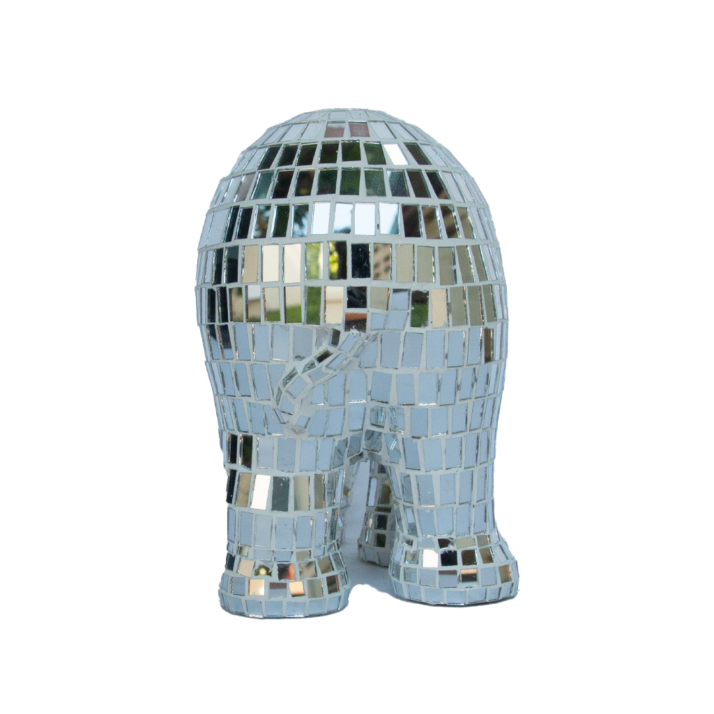 Elephant Parade elefante Disco Disco Silver 15cm Limited Edition 3000 DISCO DISCO SILVER 15