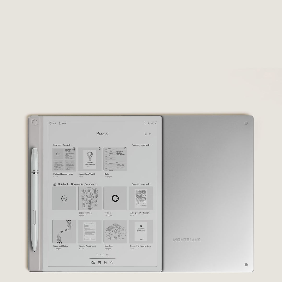 Montblanc Digital Paper argento 135012