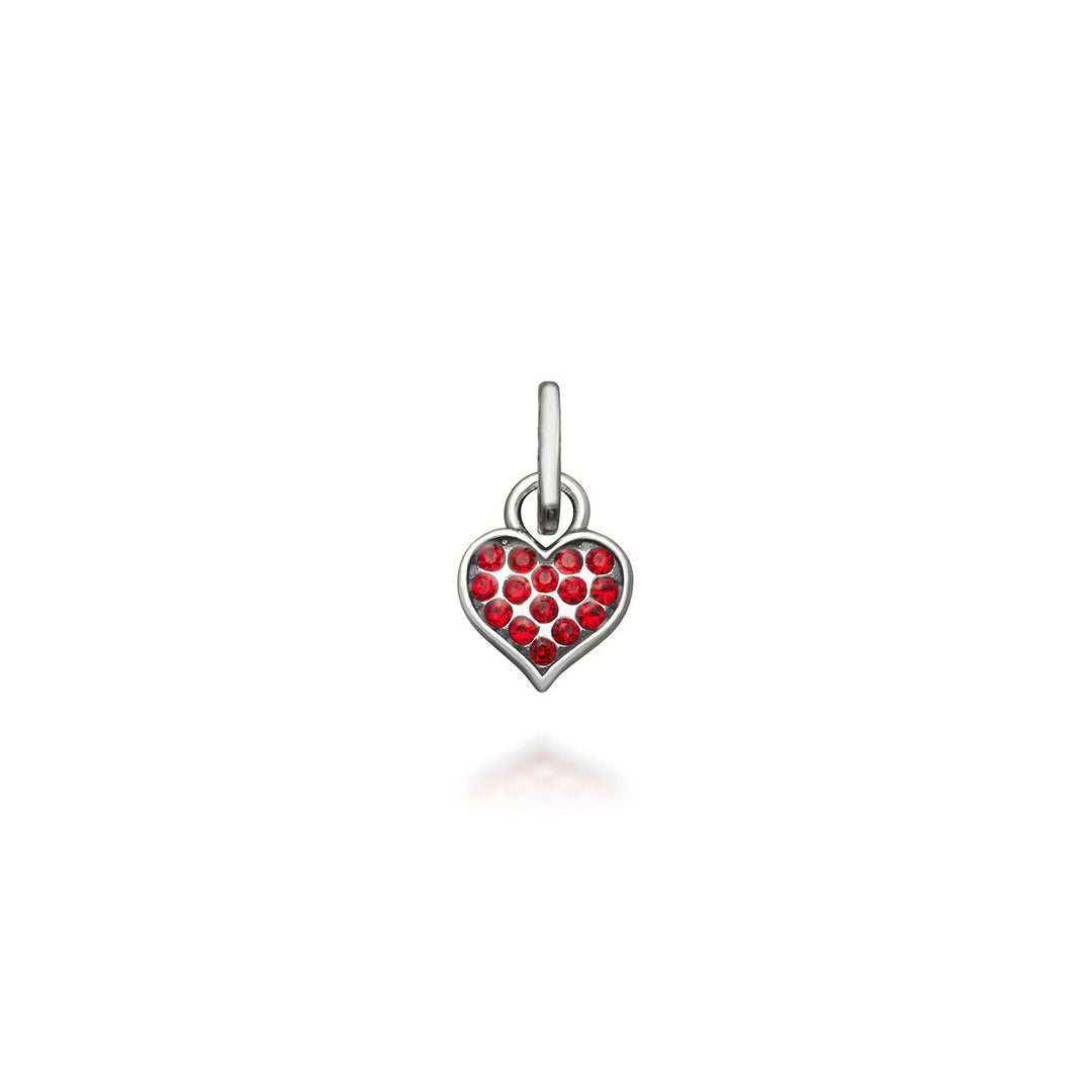 Giovanni Raspini Mini Charm Cuore Crystal Rosso 12164