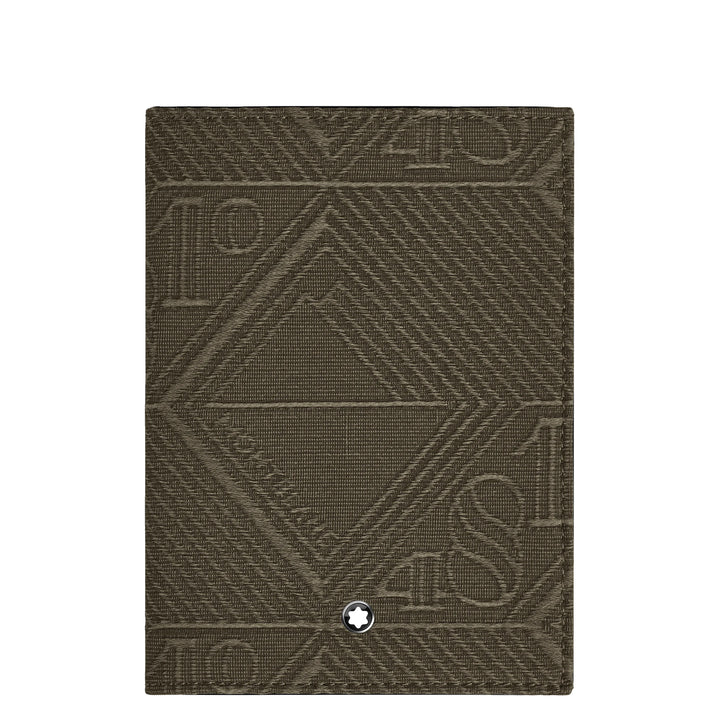 Montblanc custodia per passaporto 4810 kaki verde 220265