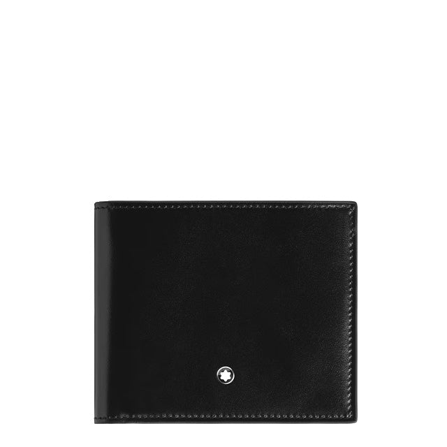 Montblanc portafoglio 8 tasche pelle Meisterstück nero 221324