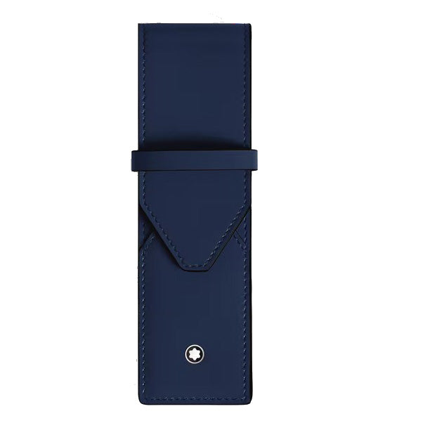 Montblanc astuccio per 2 strumento da scrittura Envelope blu inchiostro 221366