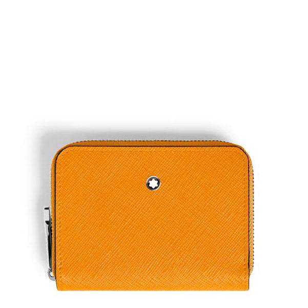 Montblanc portafoglio 2 tasche mini Sartorial zafferano 221504