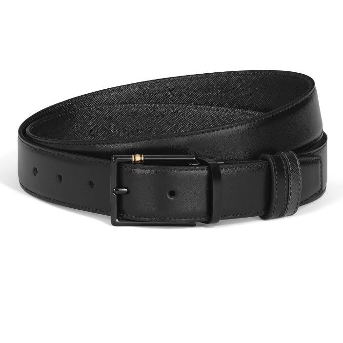 Montblanc cintura reversibile Pelle Meisterstuck Sartorial 30 mm nero 222209