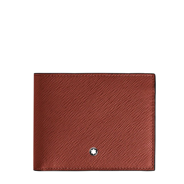 Montblanc portafoglio 6 Tasche pelle sartorial quercia rossa 223011